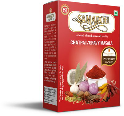 Chatpat / Gravy Masala — Samaroh packaging