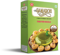 Pani Puri Masala — Samaroh packaging
