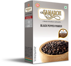 Black Pepper Powder — Samaroh packaging